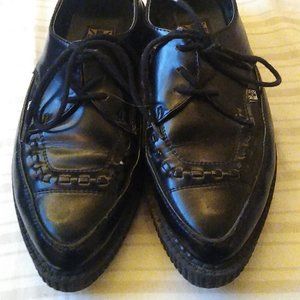 TUK Leather Wingtip Oxford Creepers